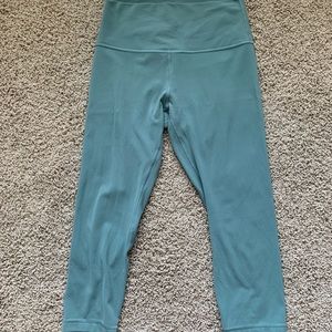 lululemon align cropped leggings size 8